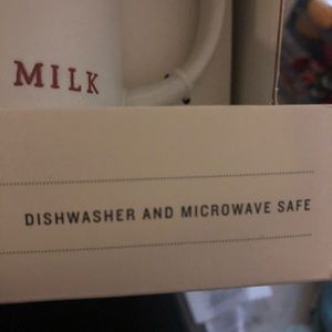 Hearth & Hand Milk & Cookies Dish Set